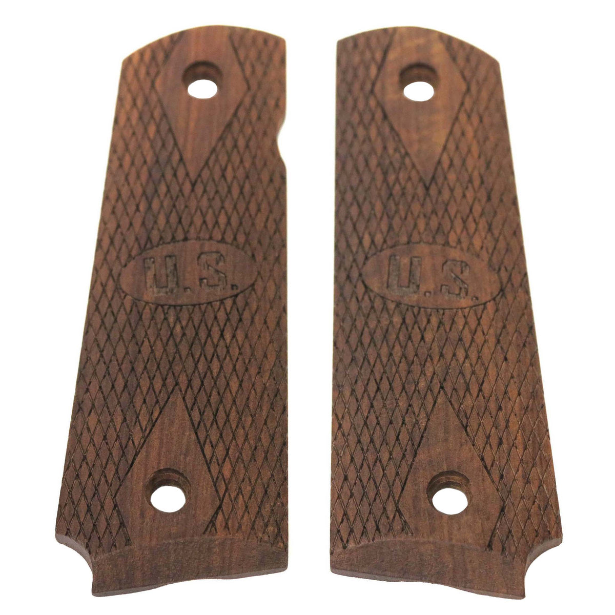AW Custom U.S. 1911 Wood Grip Cover for AW Custom, Cybergun (by WE), Tokyo Marui, WE 1911 Airsoft GBB