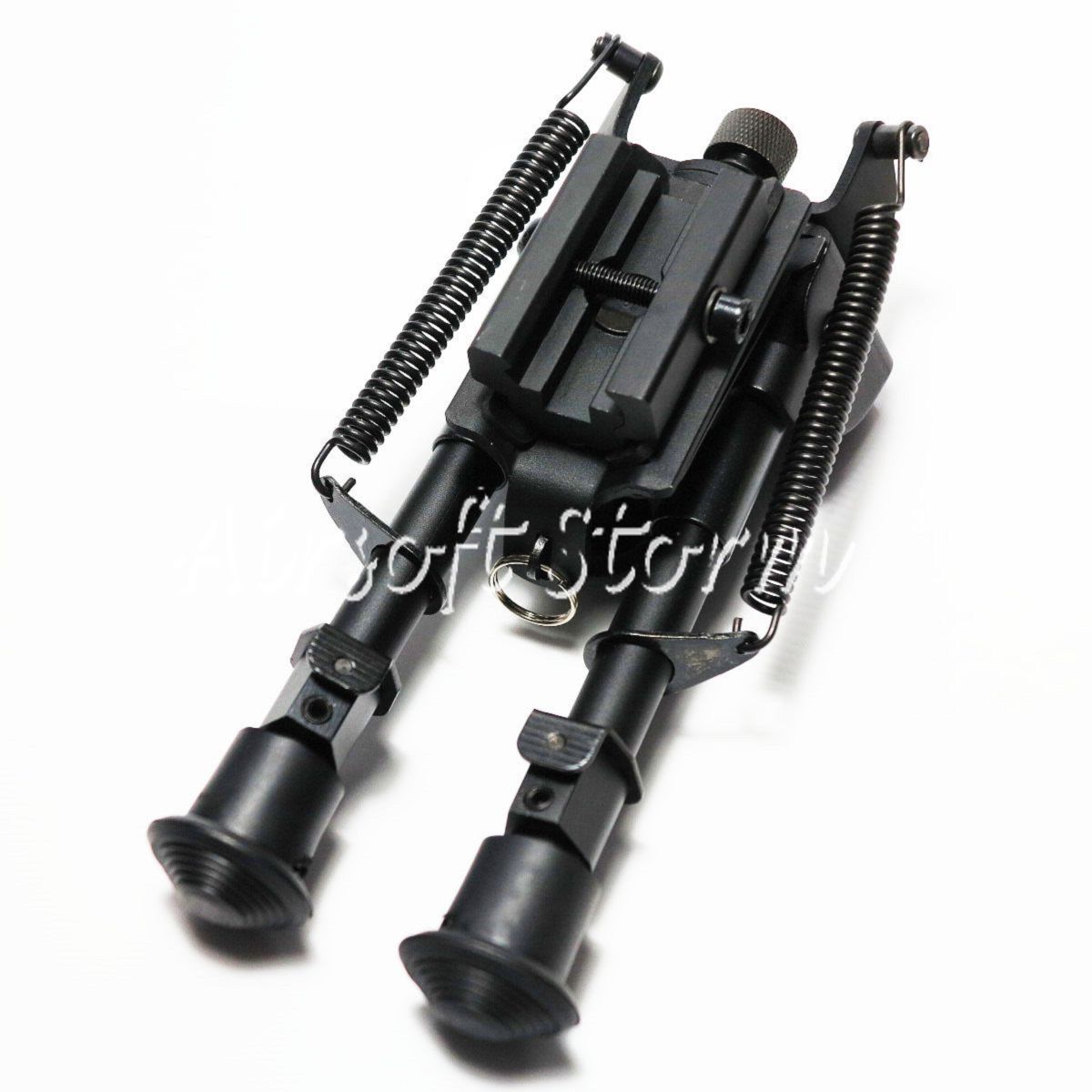 Shooting Gear 6-9" Spring Rifle Shooter Bipod w/20mm RIS Rail Adaptor