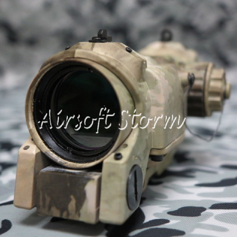 SWAT Gear Tactical 4x Elcan SpecterDR Type Red Green Dot Sight Scope A-TACS Camo - Click Image to Close