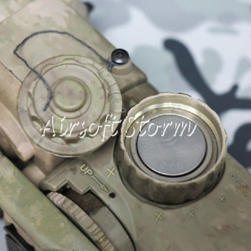 SWAT Gear Tactical 4x Elcan SpecterDR Type Red Green Dot Sight Scope A-TACS Camo