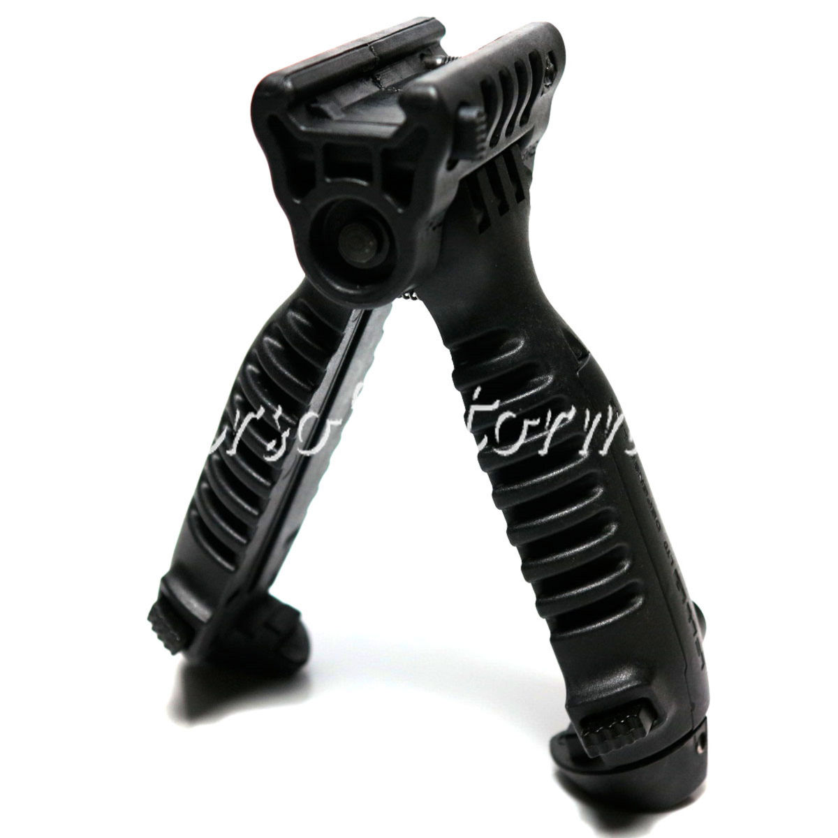 Airsoft Tactical Gear 20mm RIS Spring Total Bipod Foregrip Grip Black