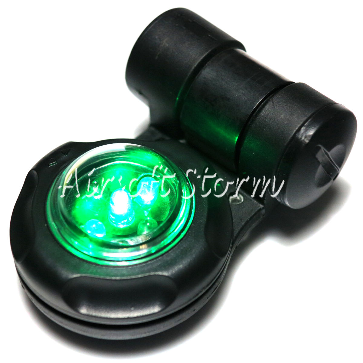 Element Green & IR LED Safety Signal Strobe Light Seals Black - Click Image to Close