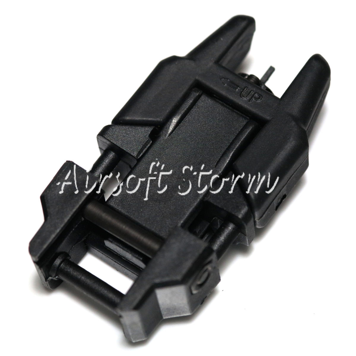 Tactical Gear APS Rhino Auxiliary Flip Up Front Sight Black - Click Image to Close