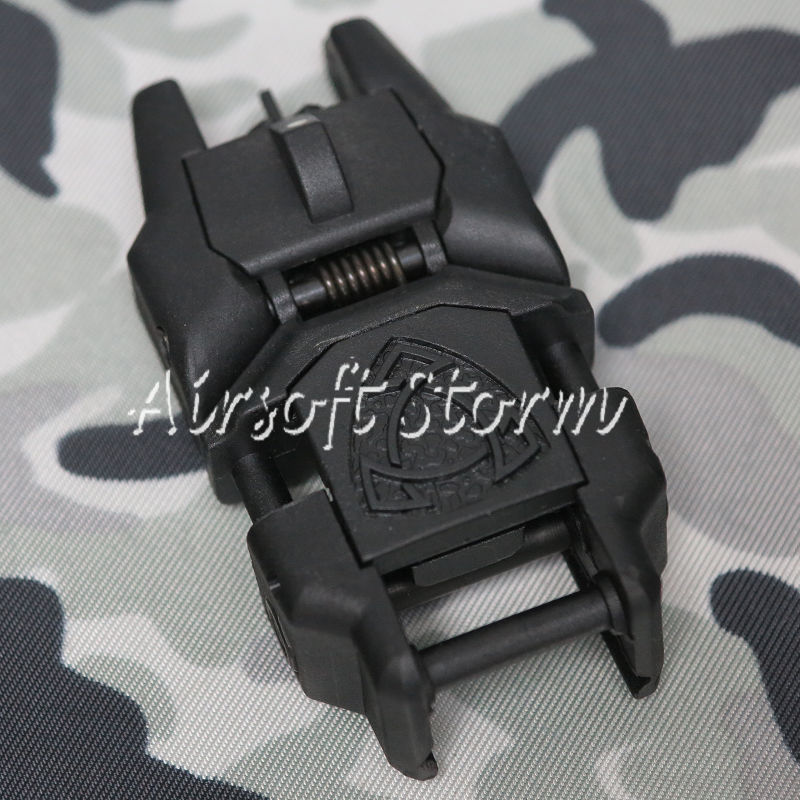 Tactical Gear APS Rhino Auxiliary Flip Up Front Sight Black - Click Image to Close
