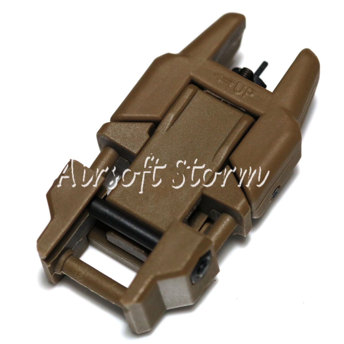Tactical Gear APS Rhino Auxiliary Flip Up Front Sight Brown