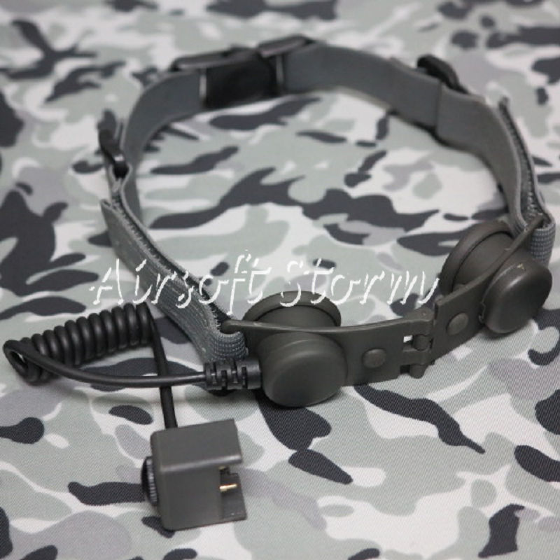 Airsoft Gear SWAT Z Tactical Throat Mic for Bowman EVO III Headset ACU Foliage Green - Click Image to Close