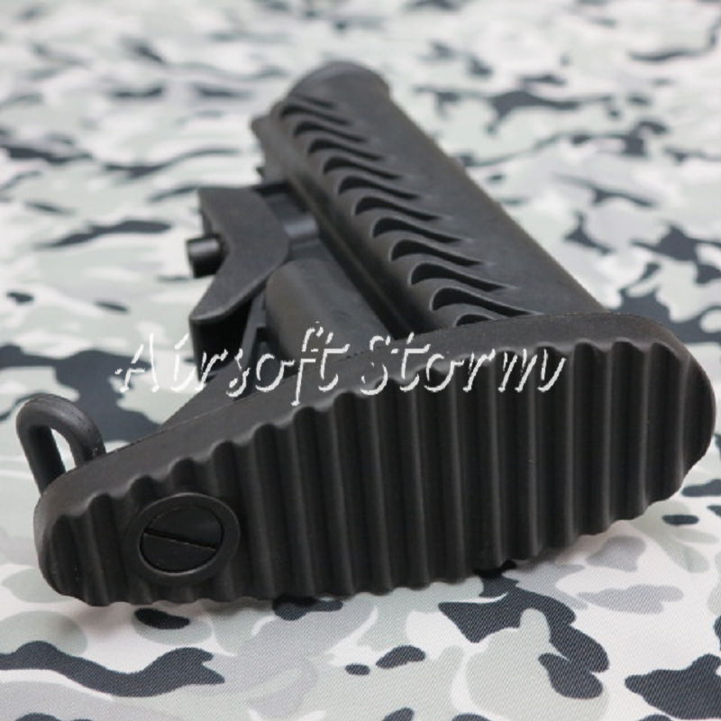 Airsoft Tactical Gear APS Battle Tele Style Stock for M4/M16 AEG Black