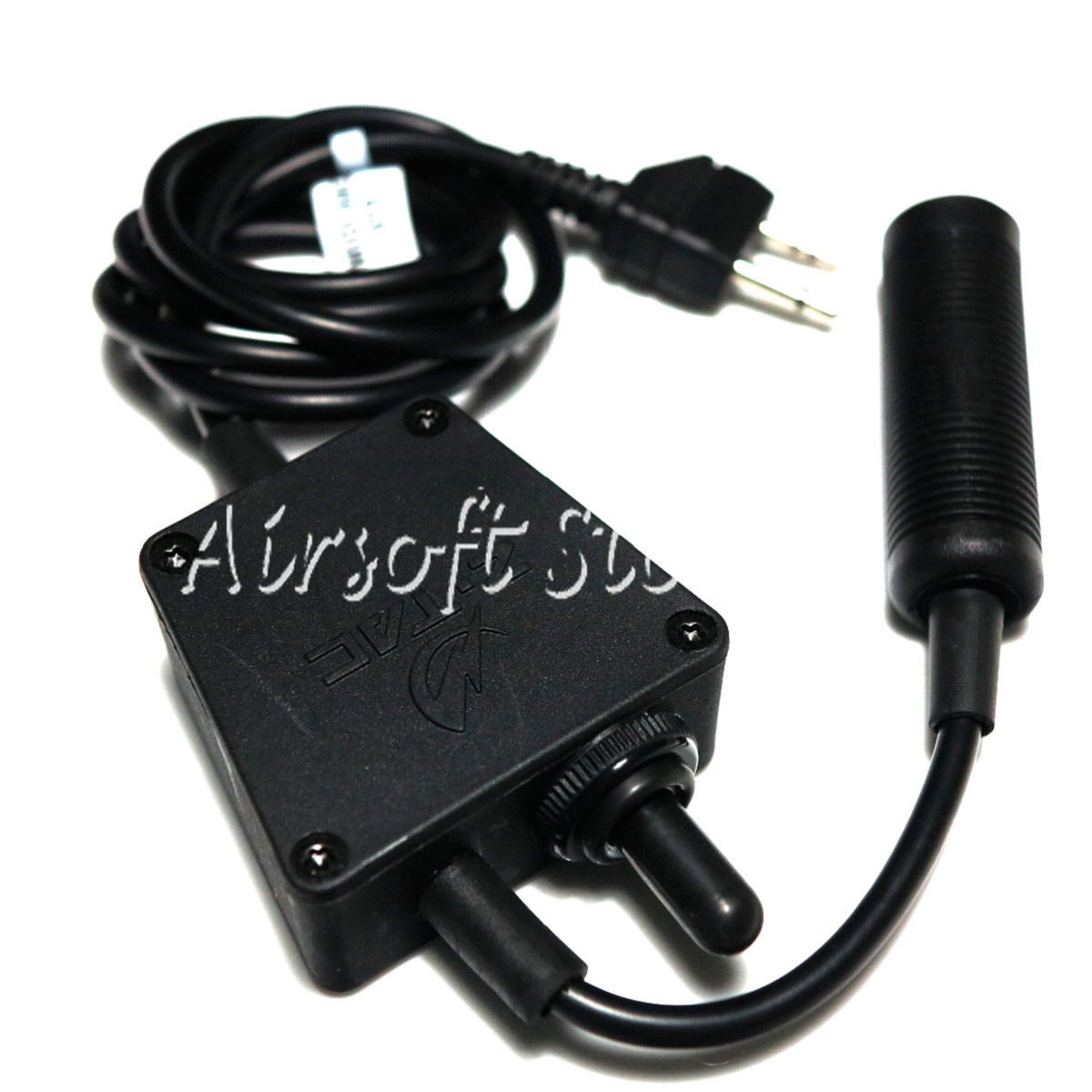 Airsoft SWAT Communications Gear Z Tactical E-Switch Headset PTT for Midland 2 Pin Radio
