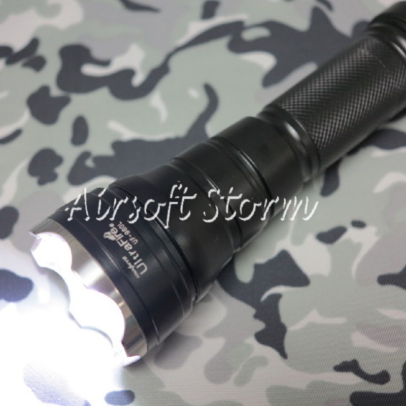 UltraFire UF-980L T6 CREE LED 980 Lumens Memory Flashlight Torch with Pouch