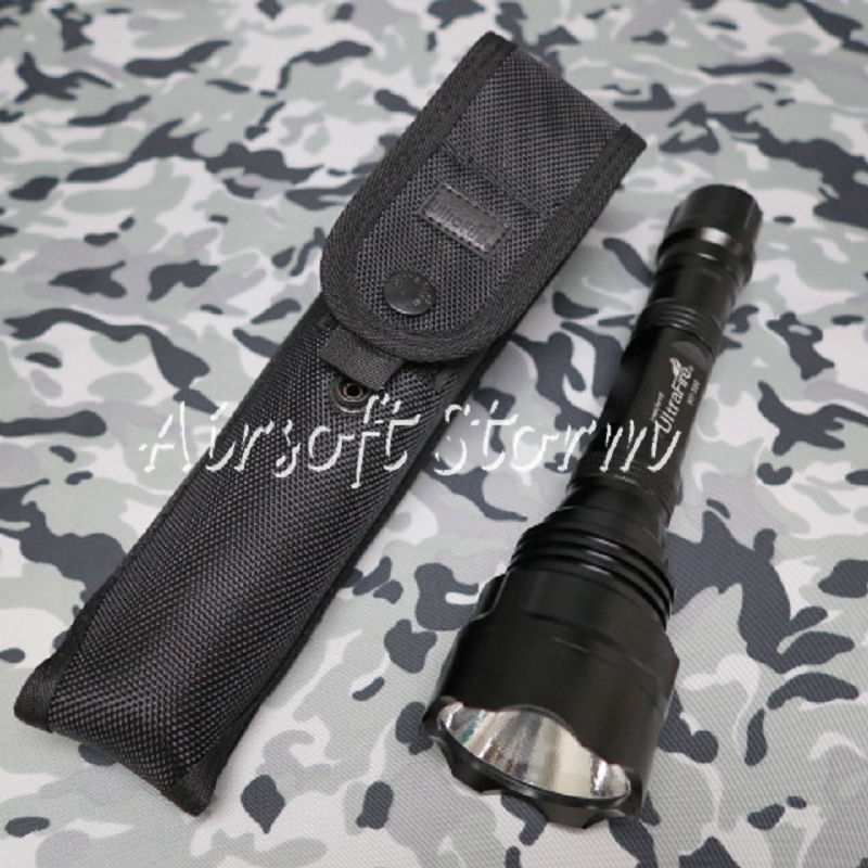 UltraFire WF-500 500 Lm Lumens Xenon Flashlight Torch with Pouch - Click Image to Close