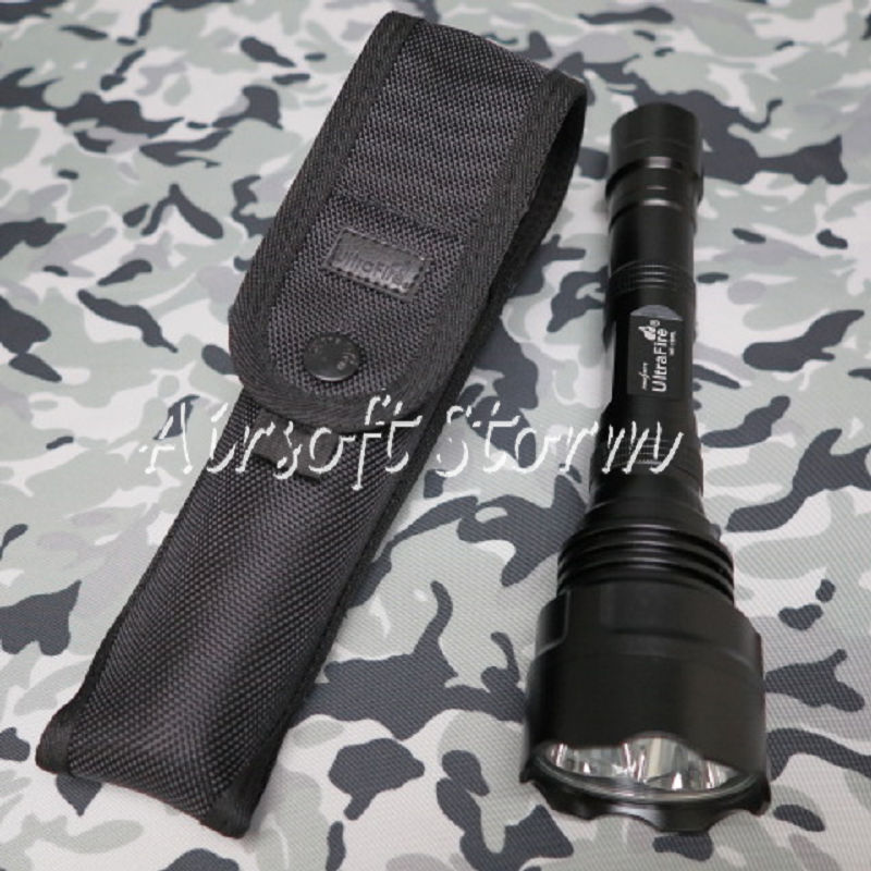 UltraFire WF-500 3x P4 CREE LED 500 Lm Lumens Flashlight Torch with Pouch