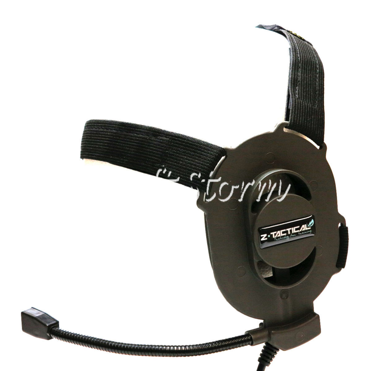 Airsoft Gear SWAT Element ELITE II Style Tactical Headset Black Olive Drab OD
