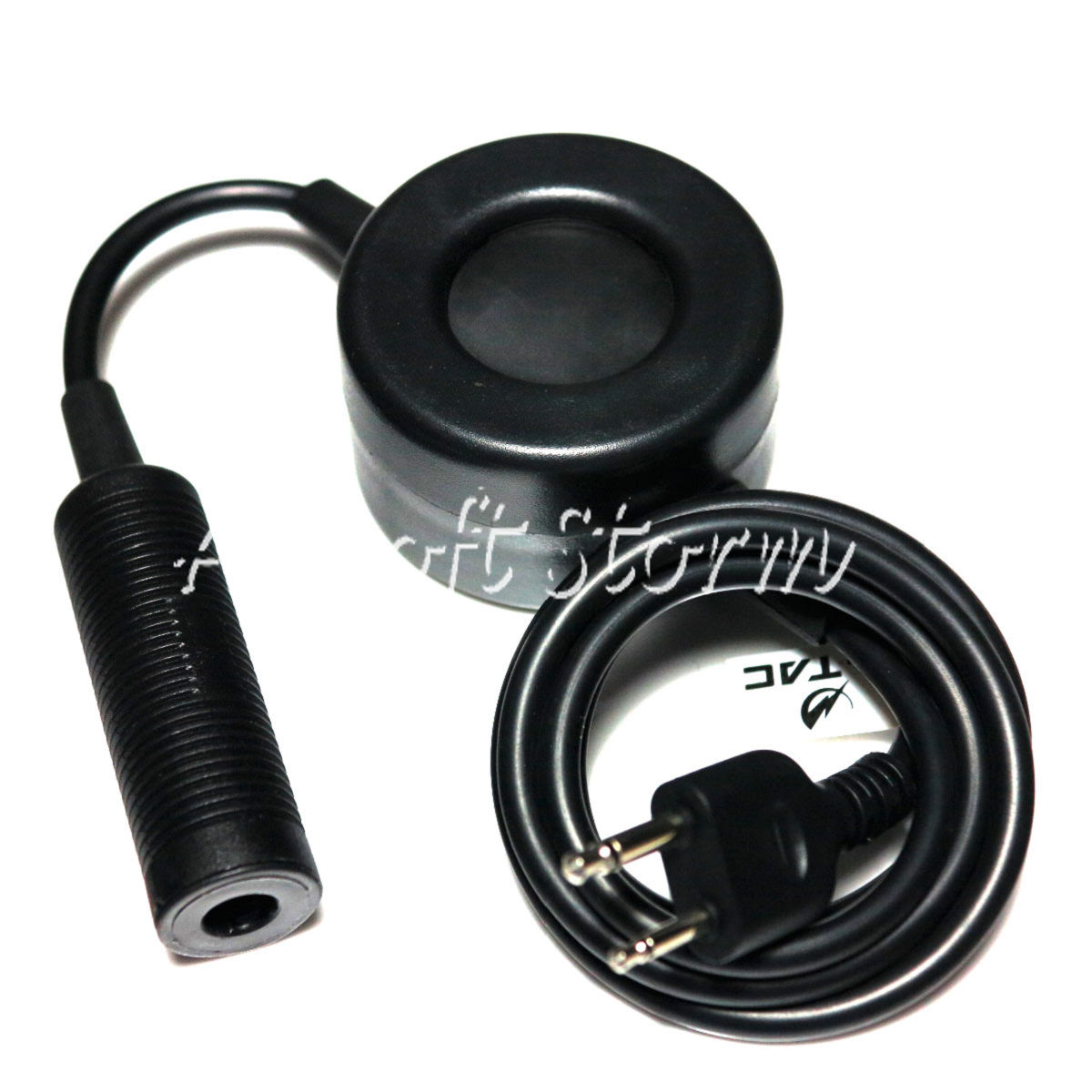 Airsoft Gear SWAT Element TCI Headset PTT for ICOM 2 Pin Radio - Click Image to Close
