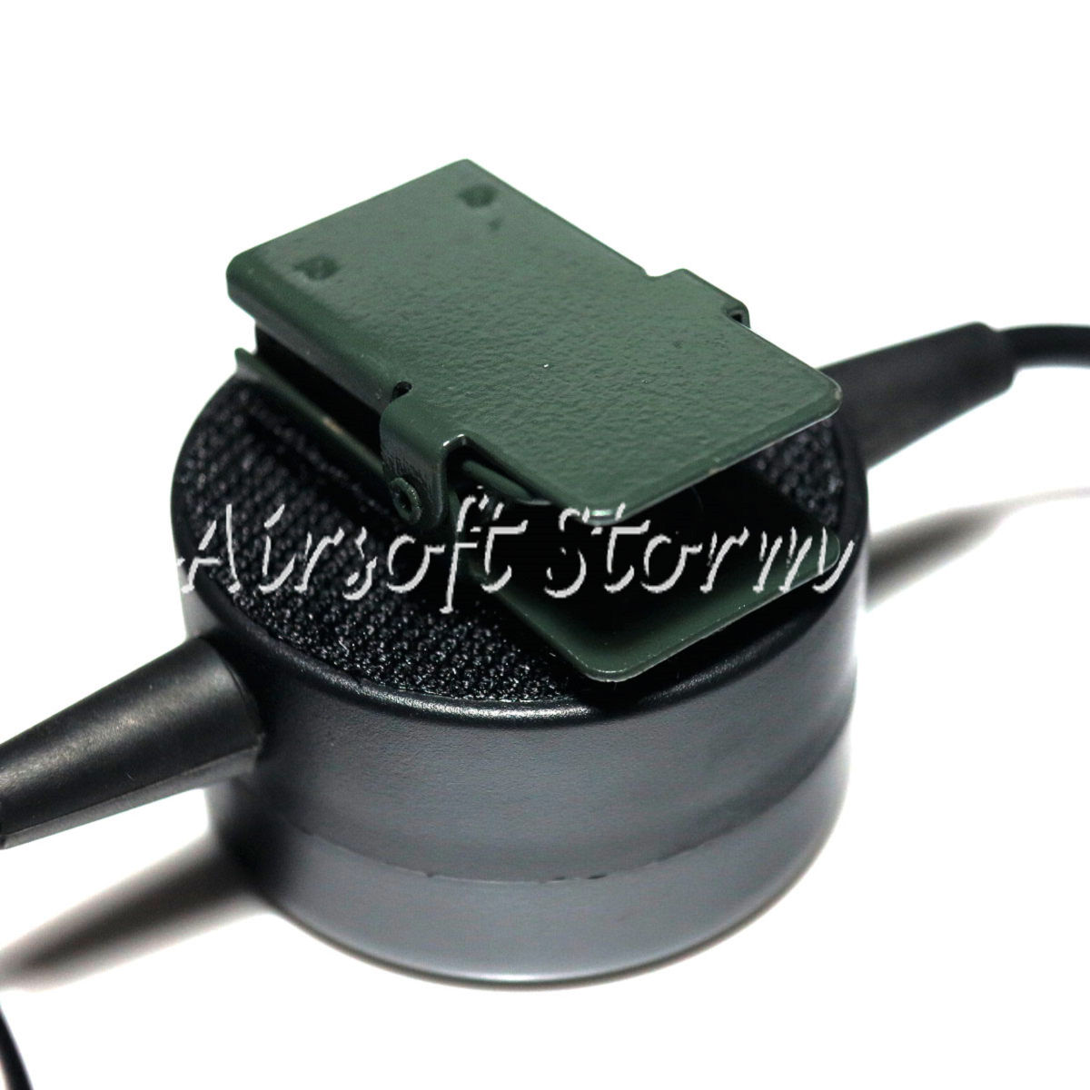 Airsoft Gear SWAT Element TCI Headset PTT for Motorola 2 Pin Radio - Click Image to Close