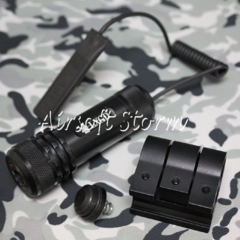 LXGD Tactical Gear Red Laser Sight with RIS Mount & 2 Switch JG-4C