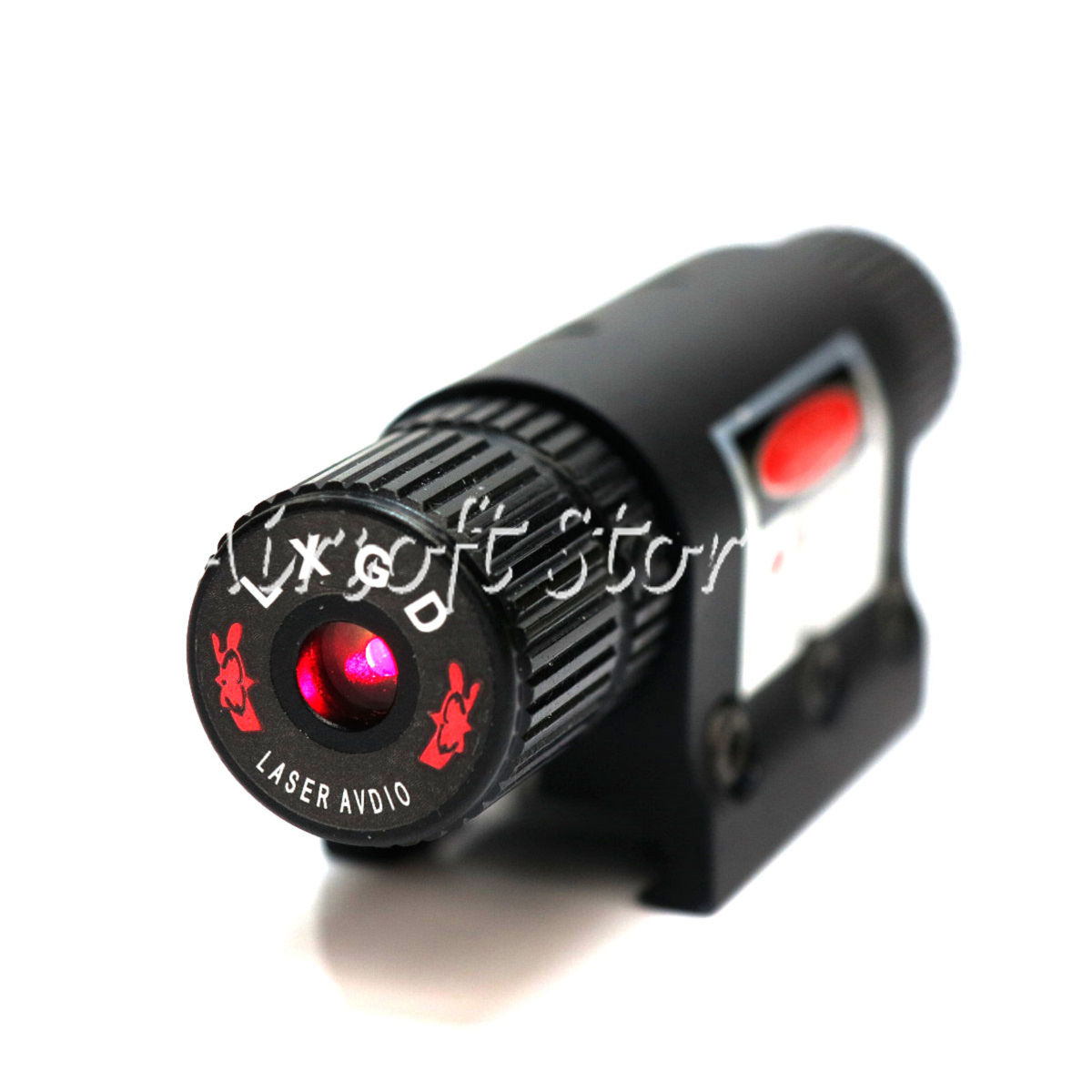 LXGD Tactical Gear Rifle Red Laser Sight Pointer with Barrel & RIS Mount JG-5B - Click Image to Close