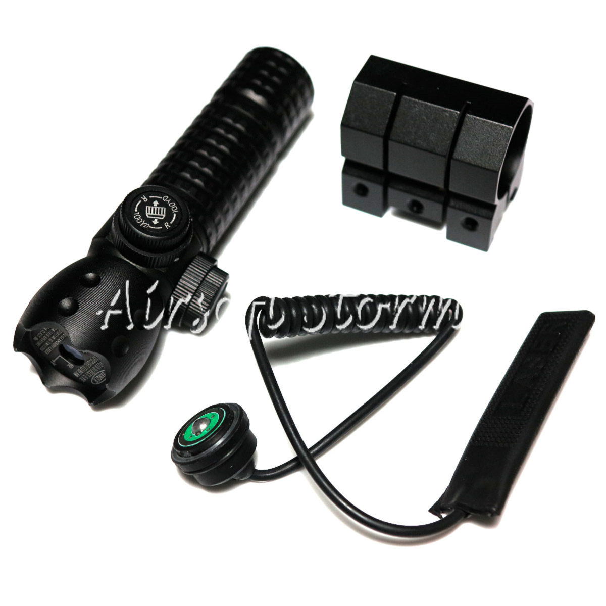 LXGD Tactical Gear Rifle AEG Green Laser Tactical Head Sight Pointer JG-021 - Click Image to Close