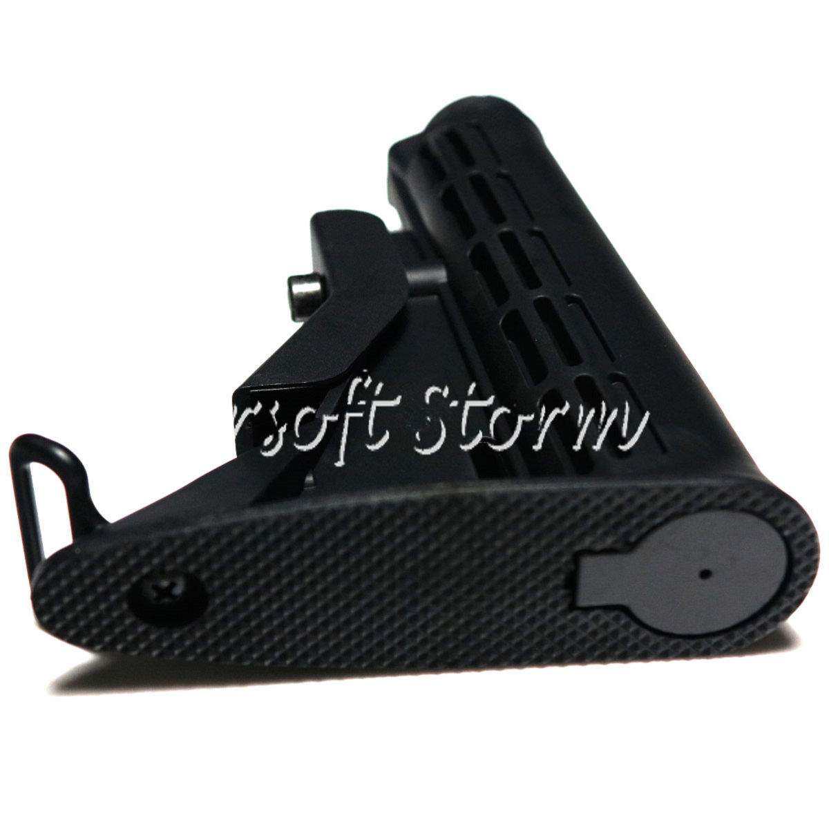 Airsoft Tactical Gear E&C 6 Position Sliding Stock with Pipe for HK416/M4/M16 AEG