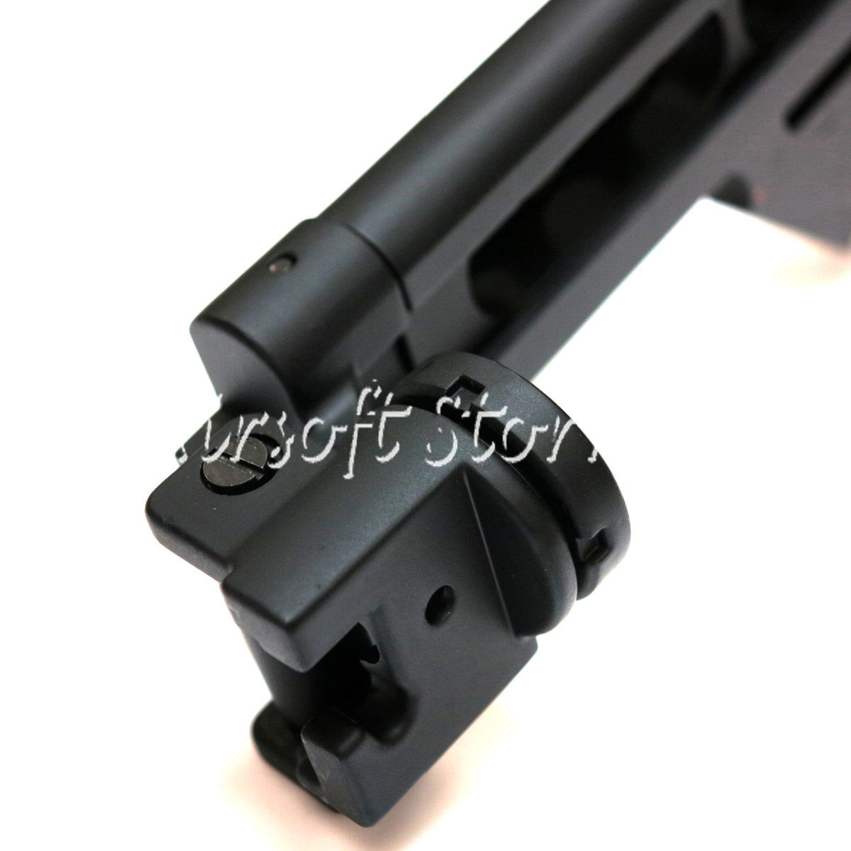 Airsoft Tactical Gear D-Boys LR-300 Metal Extendable Folding Stock for M4/M16 Black - Click Image to Close