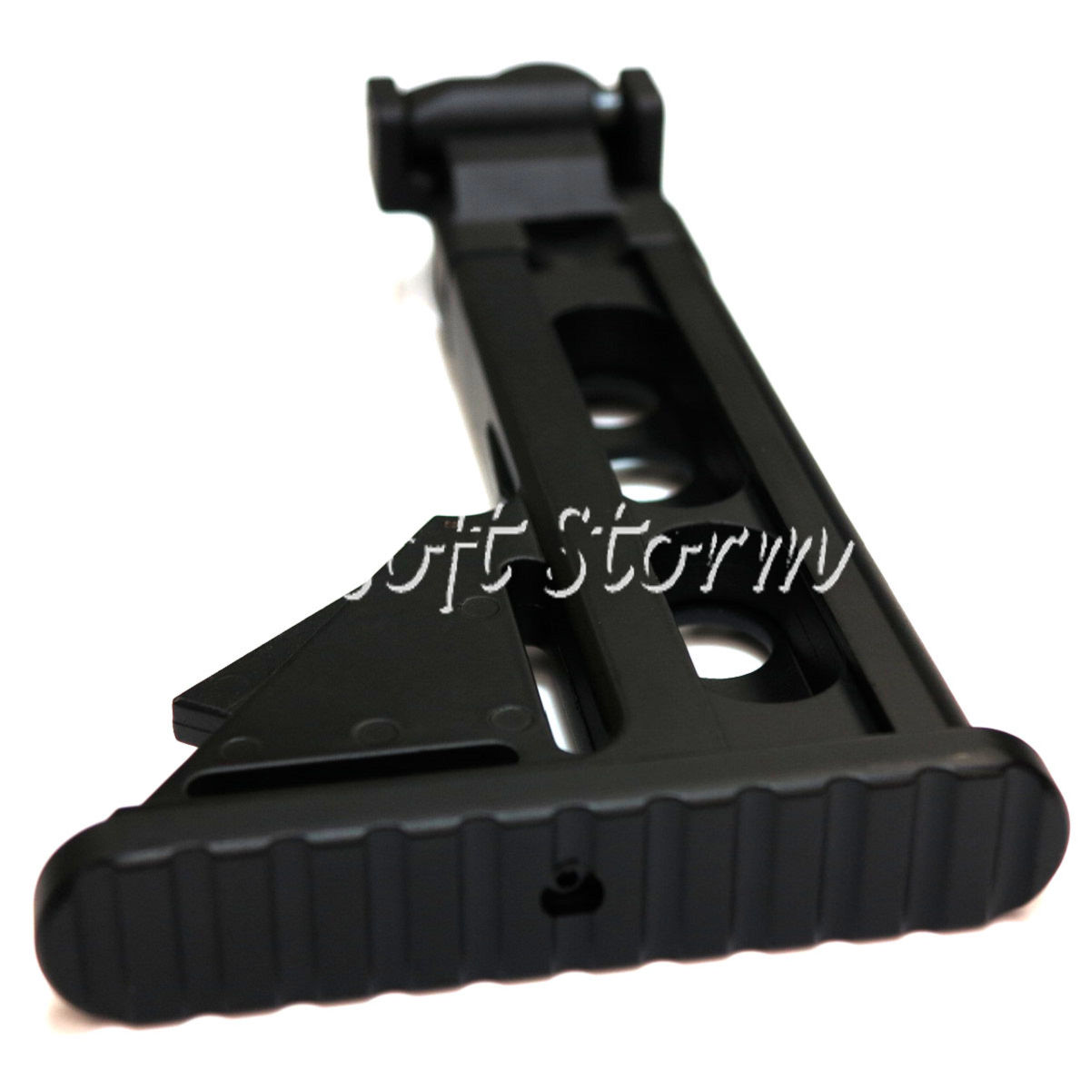 Airsoft Tactical Gear D-Boys LR-300 Metal Extendable Folding Stock for M4/M16 Black
