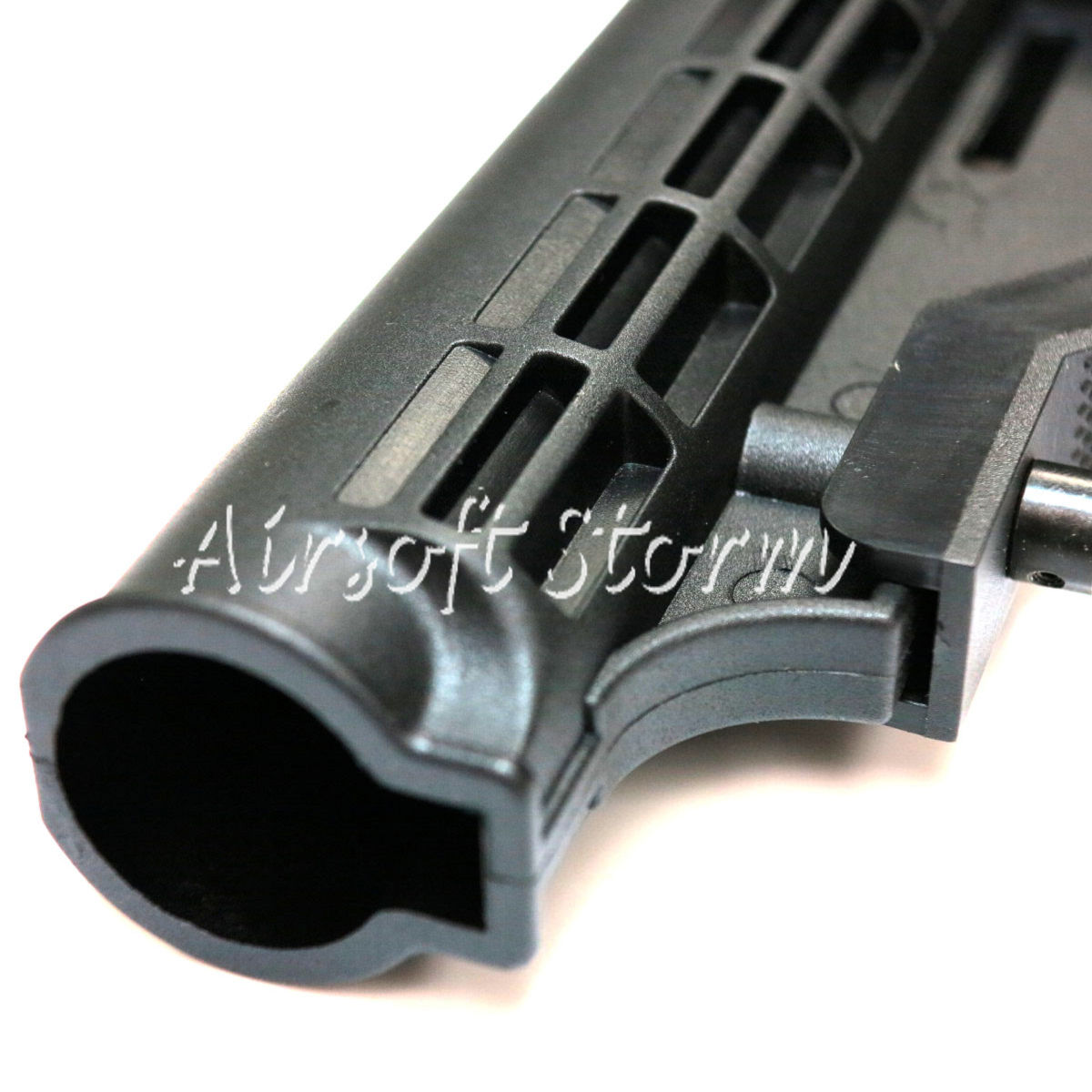 Airsoft Tactical Gear D-Boys 6 Position Sliding Stock for HK416 / M4 / M16 AEG Black - Click Image to Close