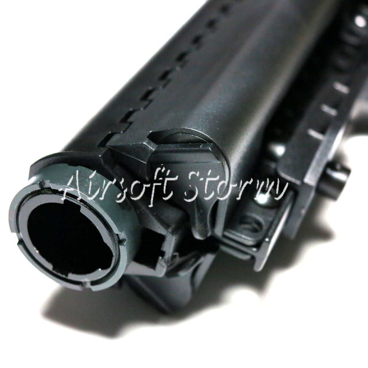 Airsoft Tactical Gear D-Boys Clubfoot MOD Stock for Airsoft AEG M4 / M16 Black - Click Image to Close