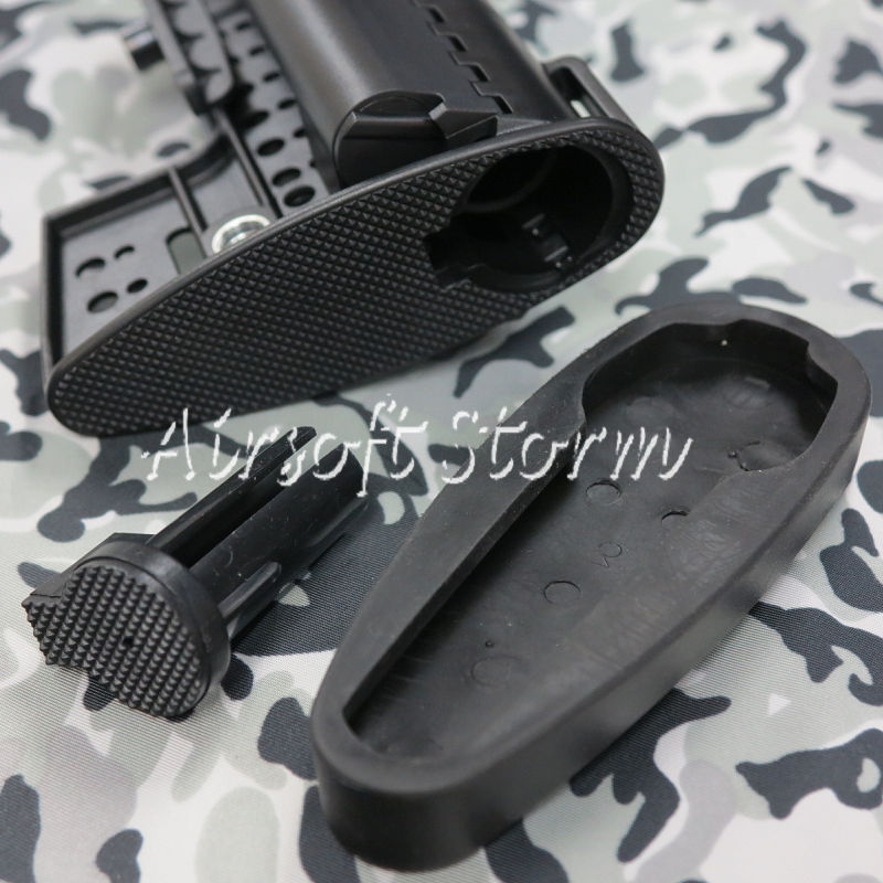 Airsoft Tactical Gear D-Boys Clubfoot MOD Stock for Airsoft AEG M4 / M16 Black