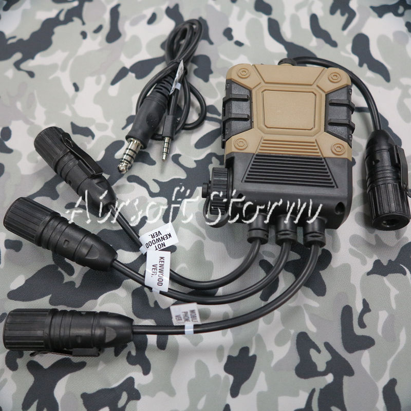 Airsoft SWAT Communications Gear Z Tactical Z40PS PRO PTT (Z119 Lite Edition)