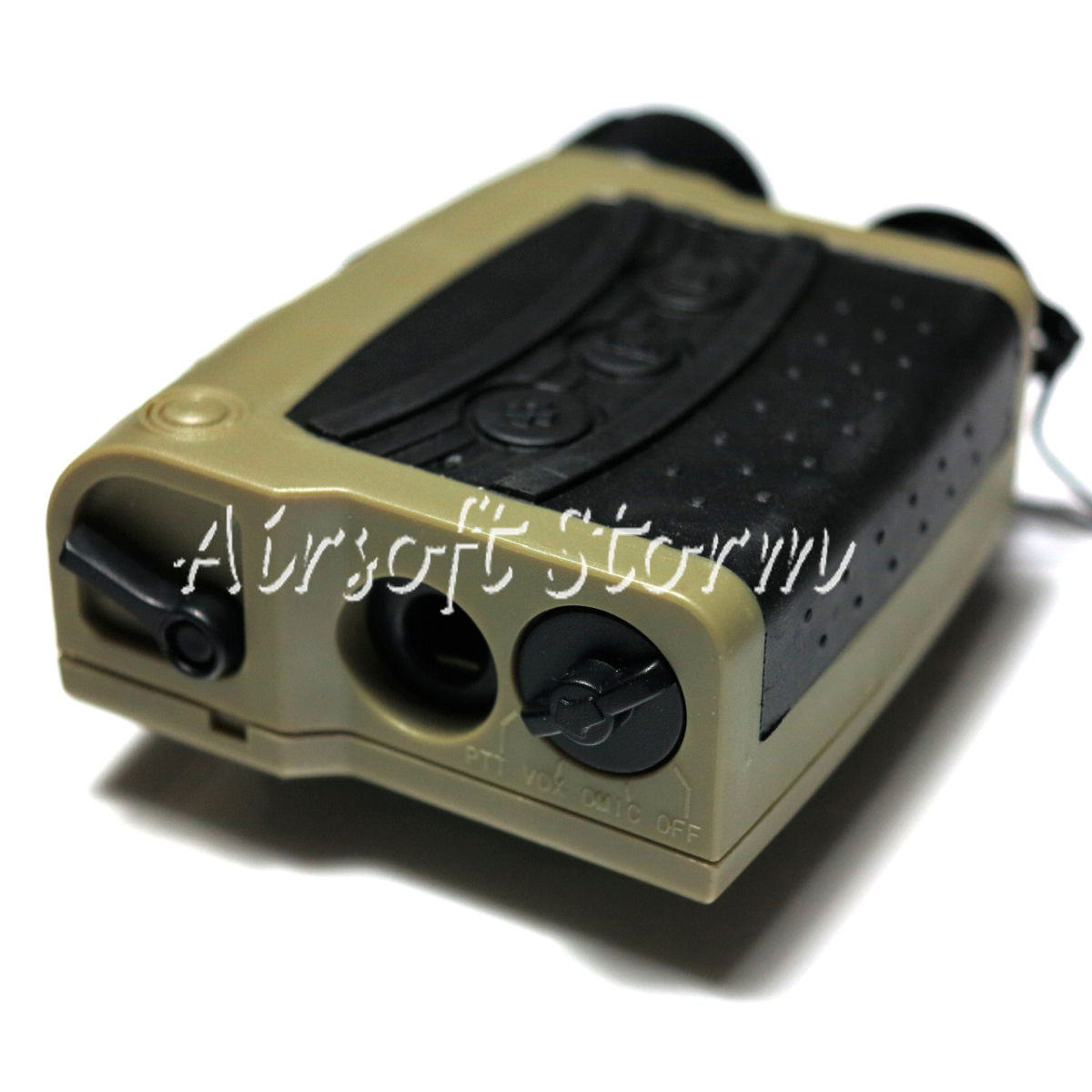 Airsoft SWAT Communications Gear Z Tactical ZQUIET PRO PTT & Wire for Kenwood 2-pin Radio