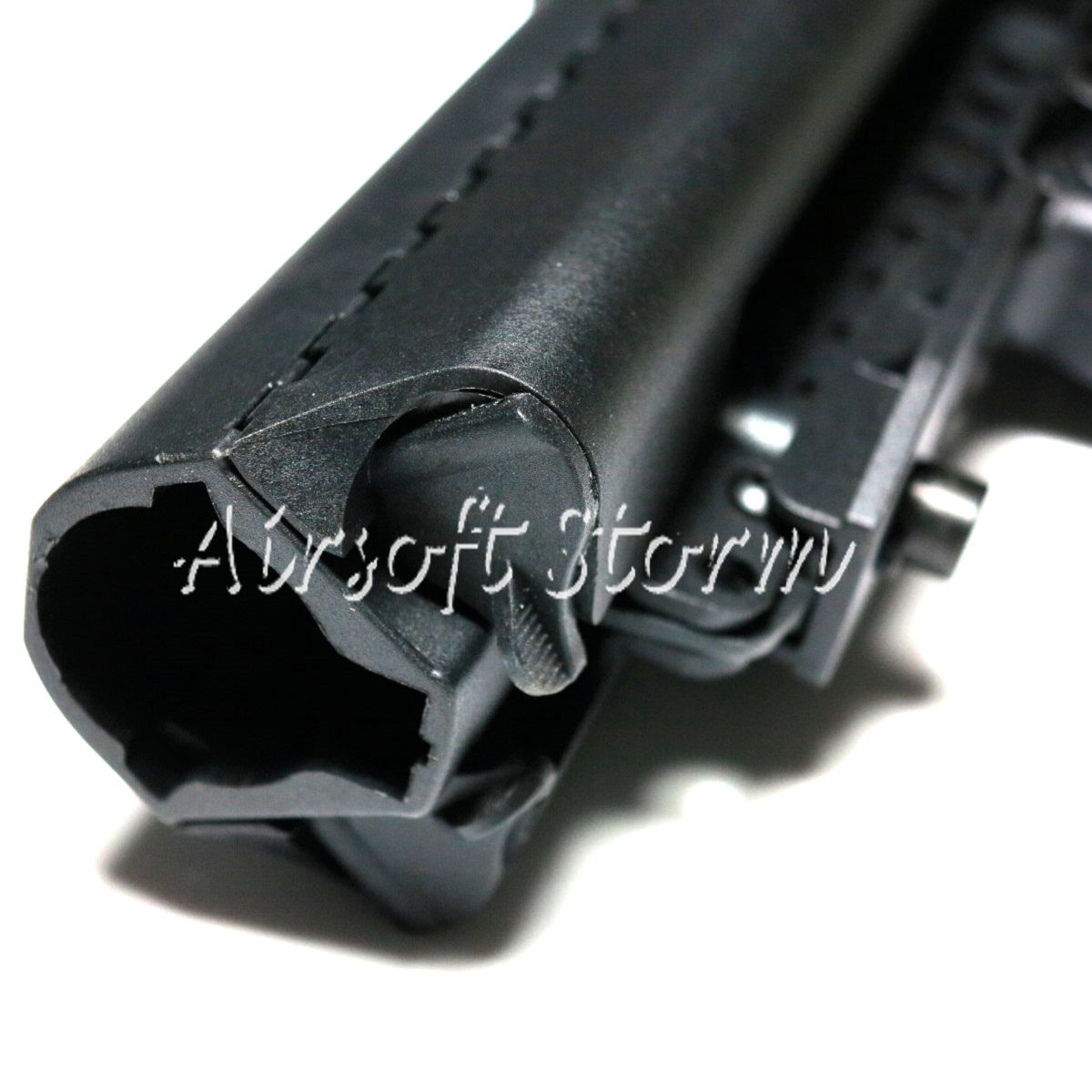 Airsoft Tactical Gear D-Boys VLTOR Style MOD Crane Stock with Rear Storage Compartment for M14 M16 AEG