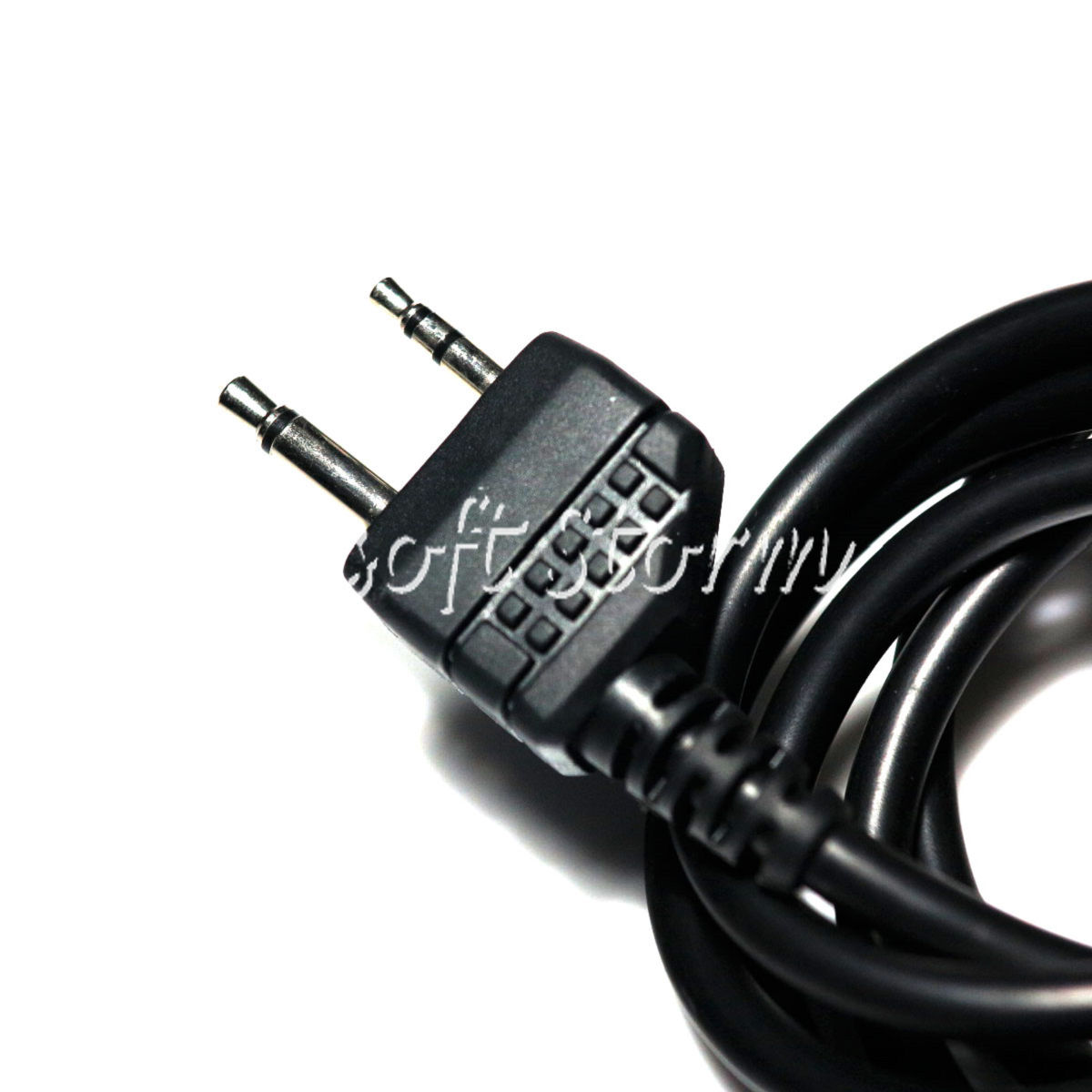 Airsoft Gear SWAT Z Tactical Wireless Headset Cable & PTT for Midland 2 Pin Radio