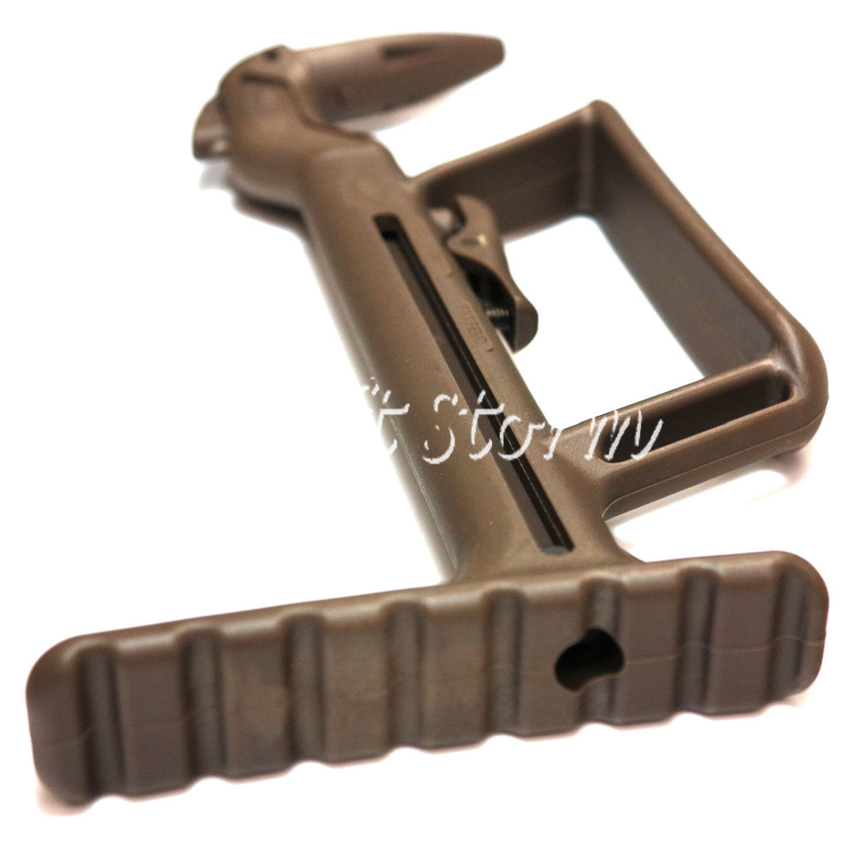 Airsoft Tactical Gear TAC Collapsible Stock for Glock 17/19 Series GBB Brown Tan