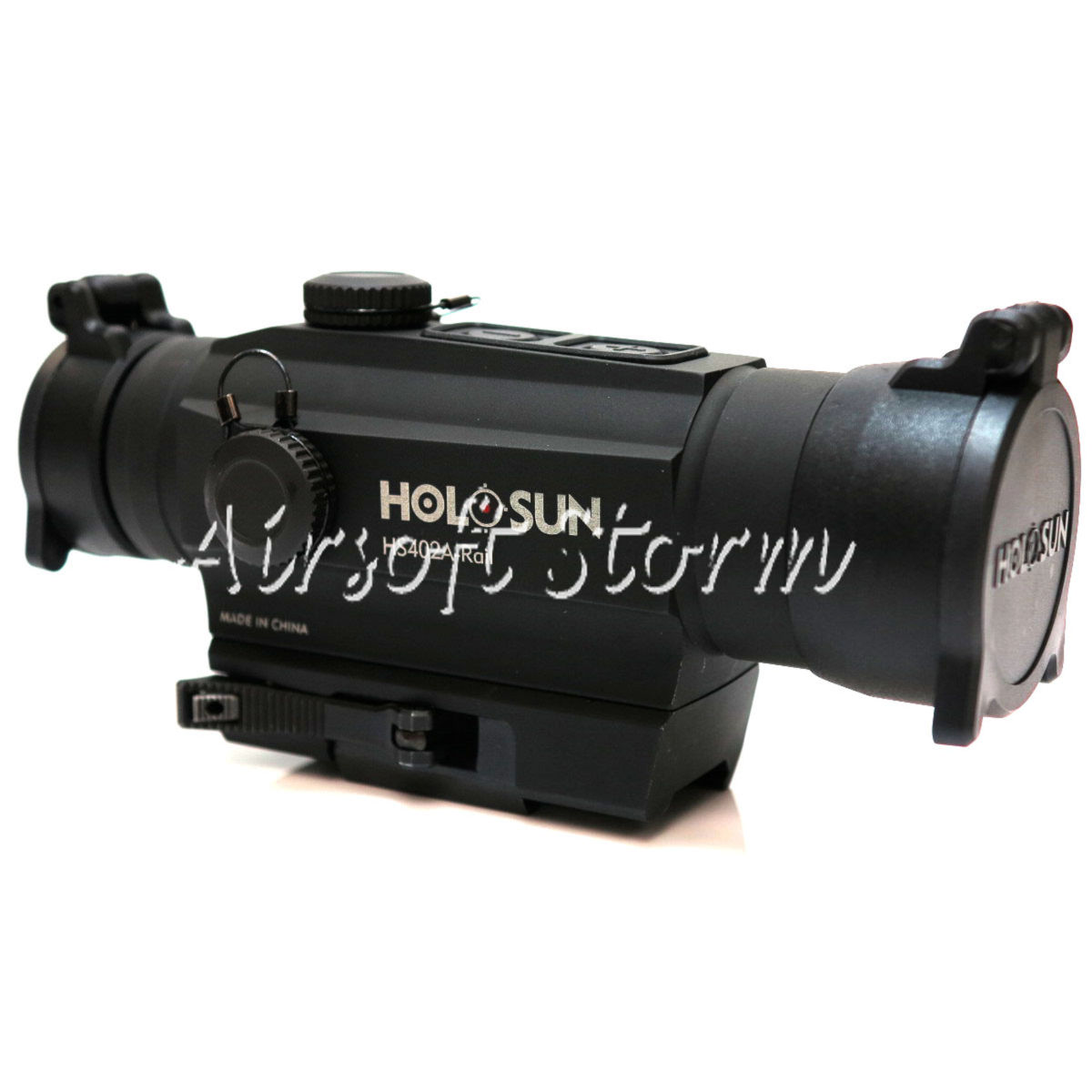 SWAT Gear Tactical Holosun HS402A-Rail 1x30 Red Dot Sight Scope with Side Rail