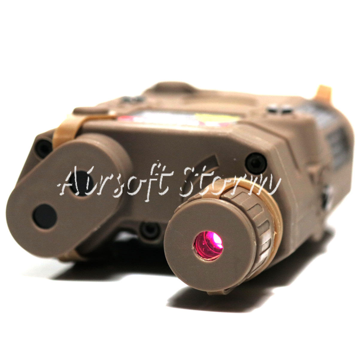 Tactical Gear FMA AN/PEQ-15 Red Dot Laser & LED Flashlight Dark Earth