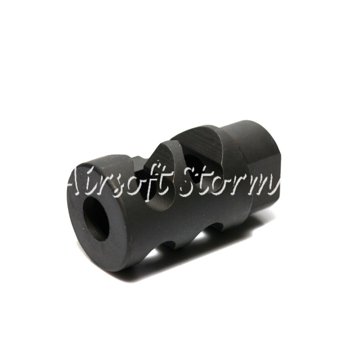 Shooting Gear Army Force DNTC 2.0 Type Steel Flash Hider 14mm CCW Black