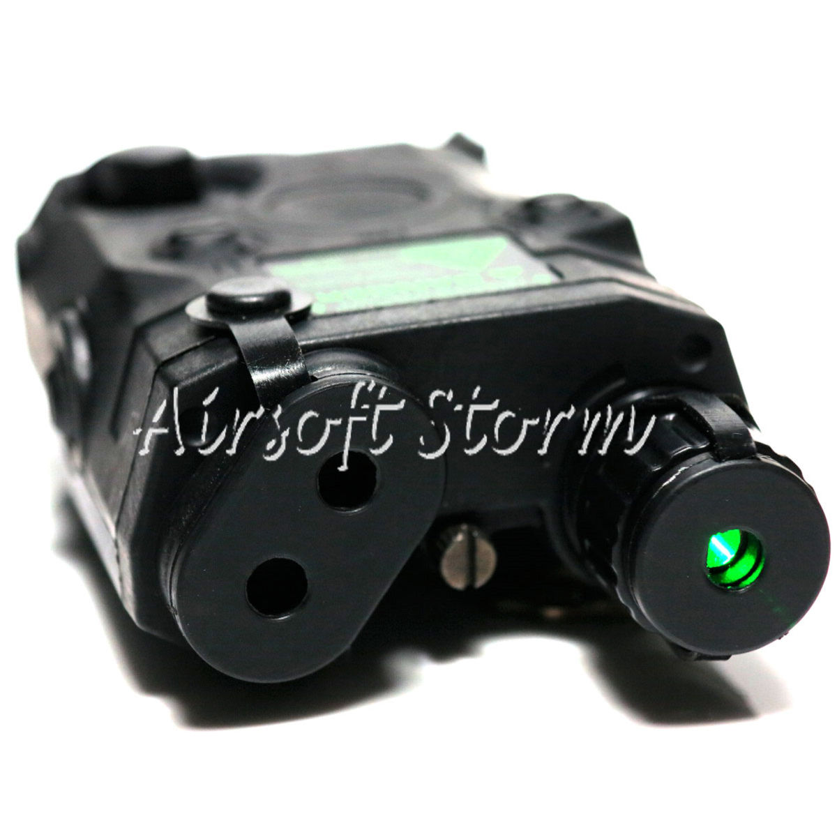 Tactical Gear FMA AN/PEQ 15 Style Box Black with Green Laser