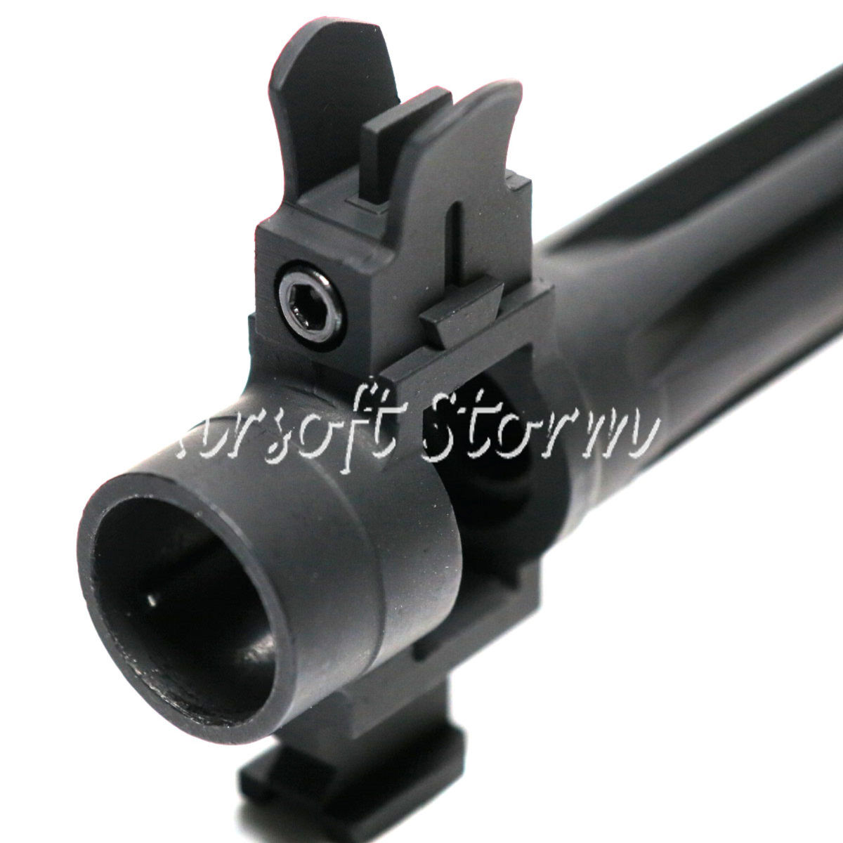 Shooting Gear CYMA Metal Flash Hider & Front Sight Set for M14 CM032 (HY-130) - Click Image to Close