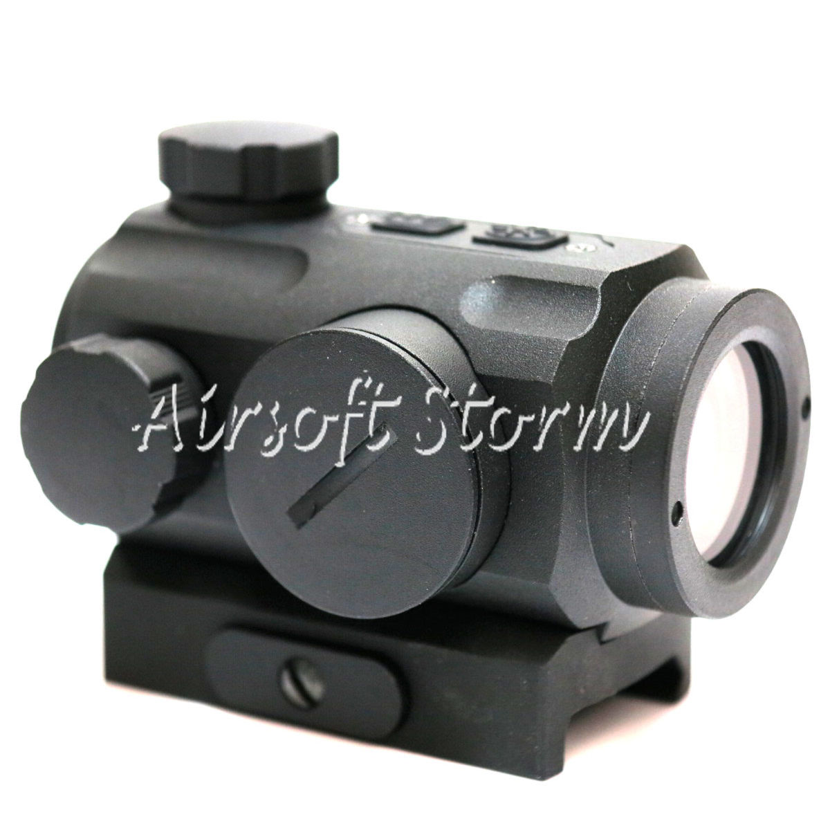 SWAT Gear Tactical 1x20 Micro T-1 Red Green Dot Sight Scope with QD Low Mount - Click Image to Close
