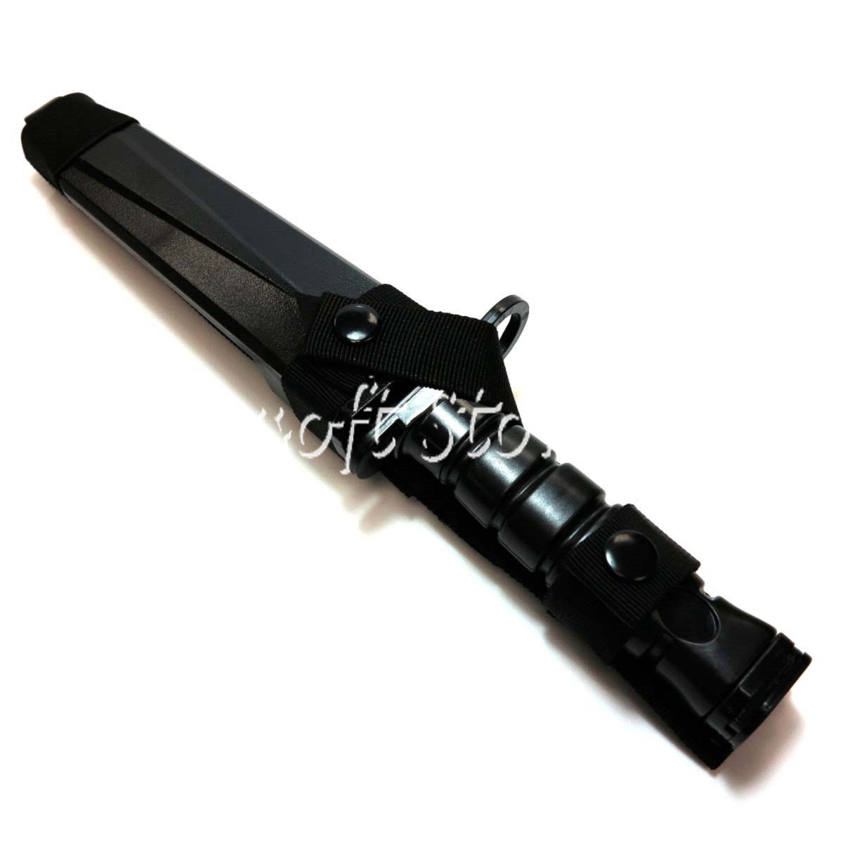 Airsoft Wargame Combat Gear CYMA Dummy Plastic M10 Knife Black (HY-018) - Click Image to Close