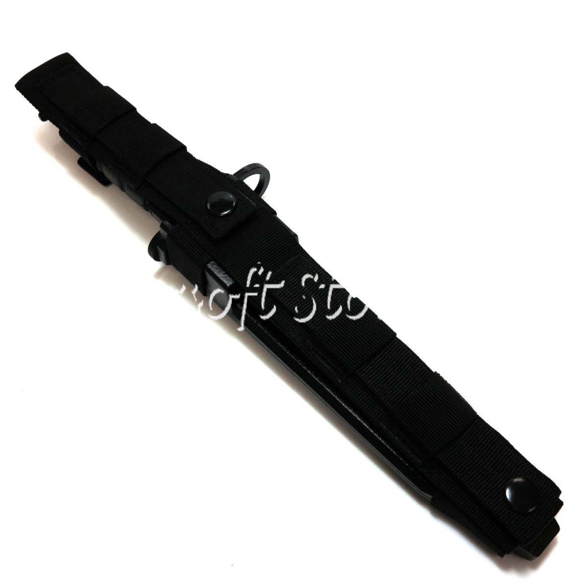 Airsoft Wargame Combat Gear CYMA Dummy Plastic M10 Knife Black (HY-018) - Click Image to Close
