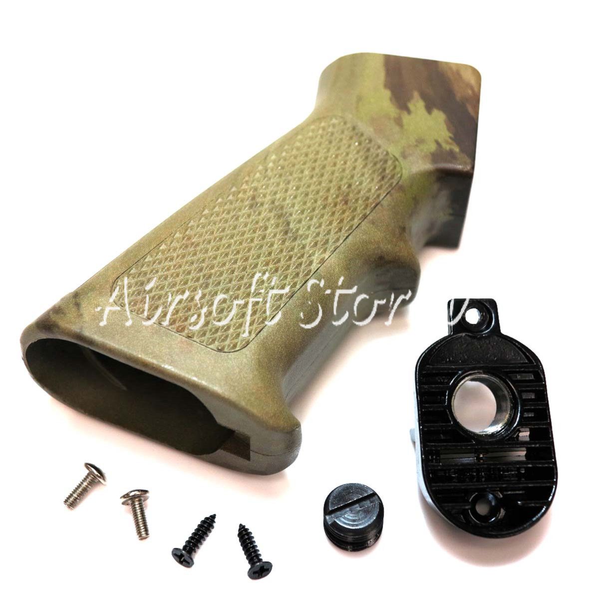 Airsoft Tactical Gear APS AR Fiber Airsoft Toy Pistol Grip A-TACS Camo - Click Image to Close