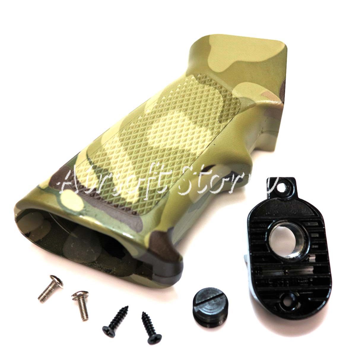 Airsoft Tactical Gear APS AR Fiber Airsoft Toy Pistol Grip Multi Camo - Click Image to Close