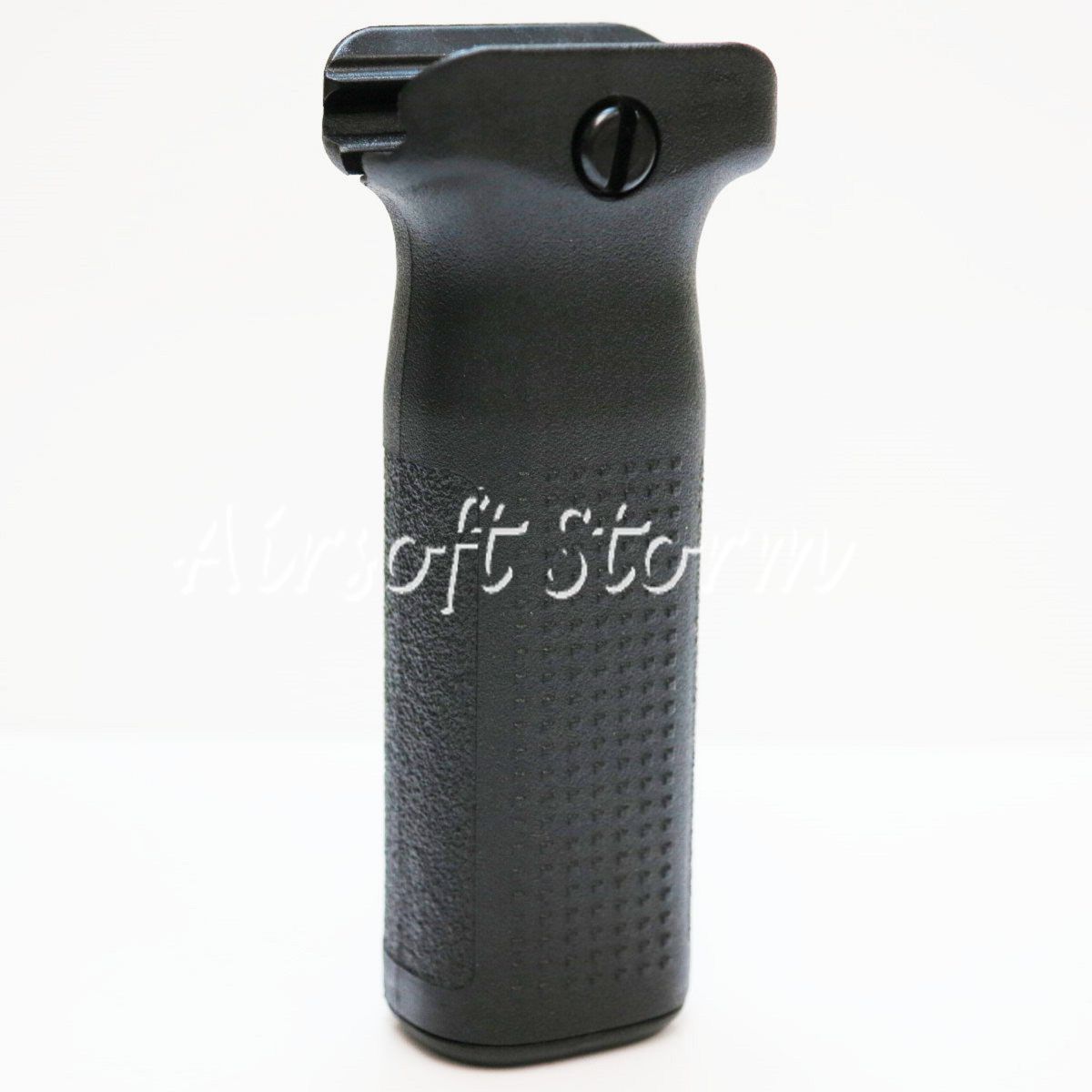 Airsoft Tactical Gear PTS EPF Vertical Foregrip with AEG Battery Storage Black - Click Image to Close