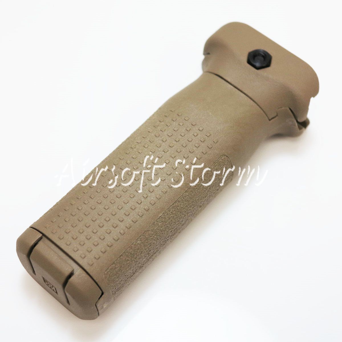 Airsoft Tactical Gear PTS EPF Vertical Foregrip with AEG Battery Storage Dark Earth Brown