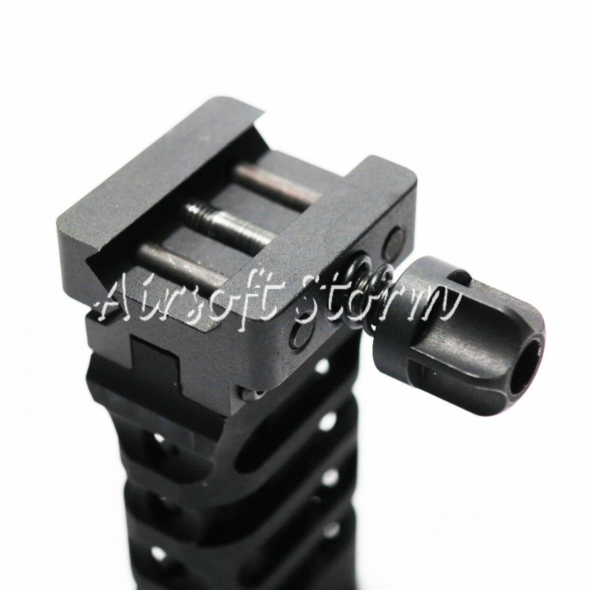 Airsoft Tactical Gear 5KU Quick Detach QD Ultralight Vertical Grip Black - Click Image to Close