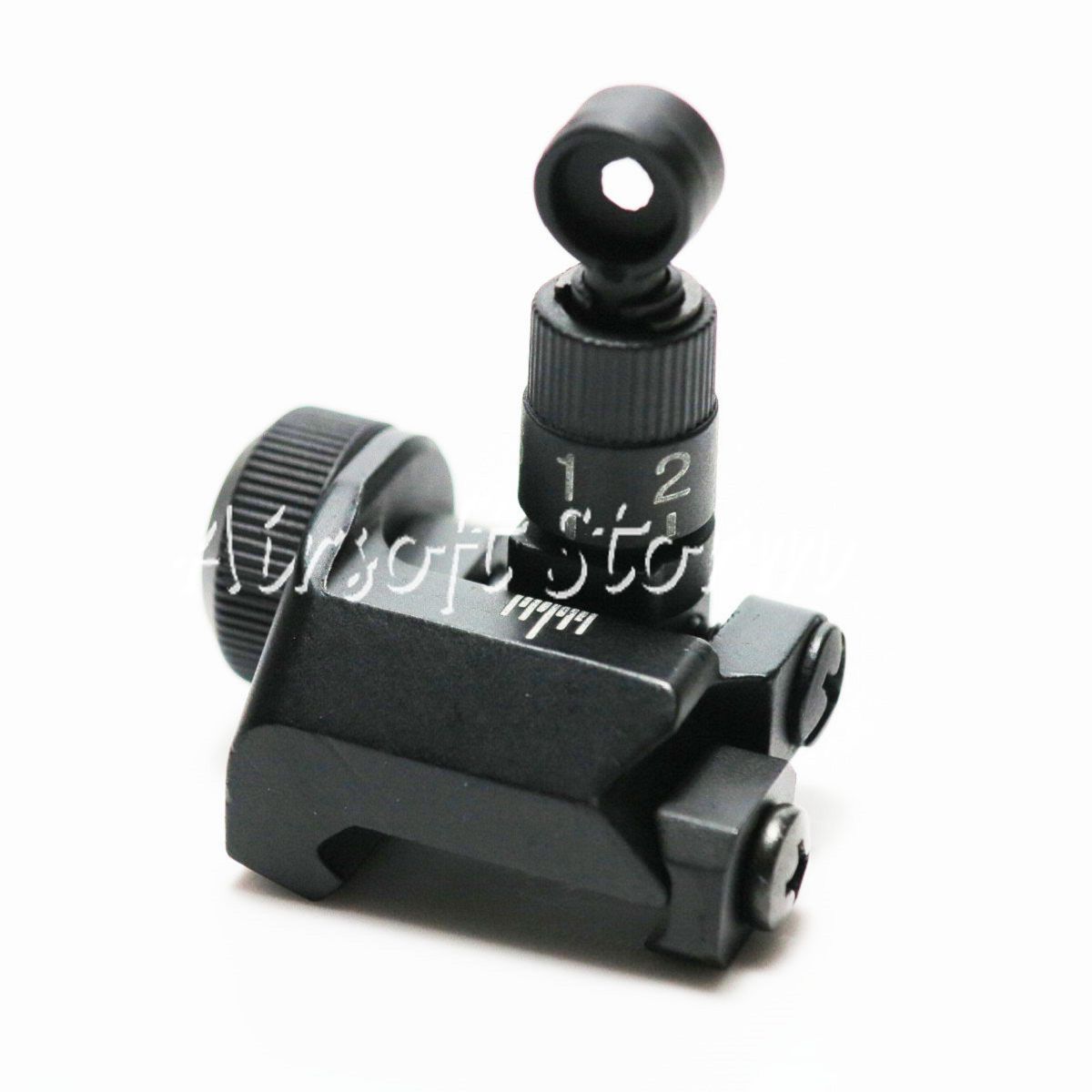 Airsoft AEG Gear APS GG051 300M Back-Up Rear Sight - Click Image to Close