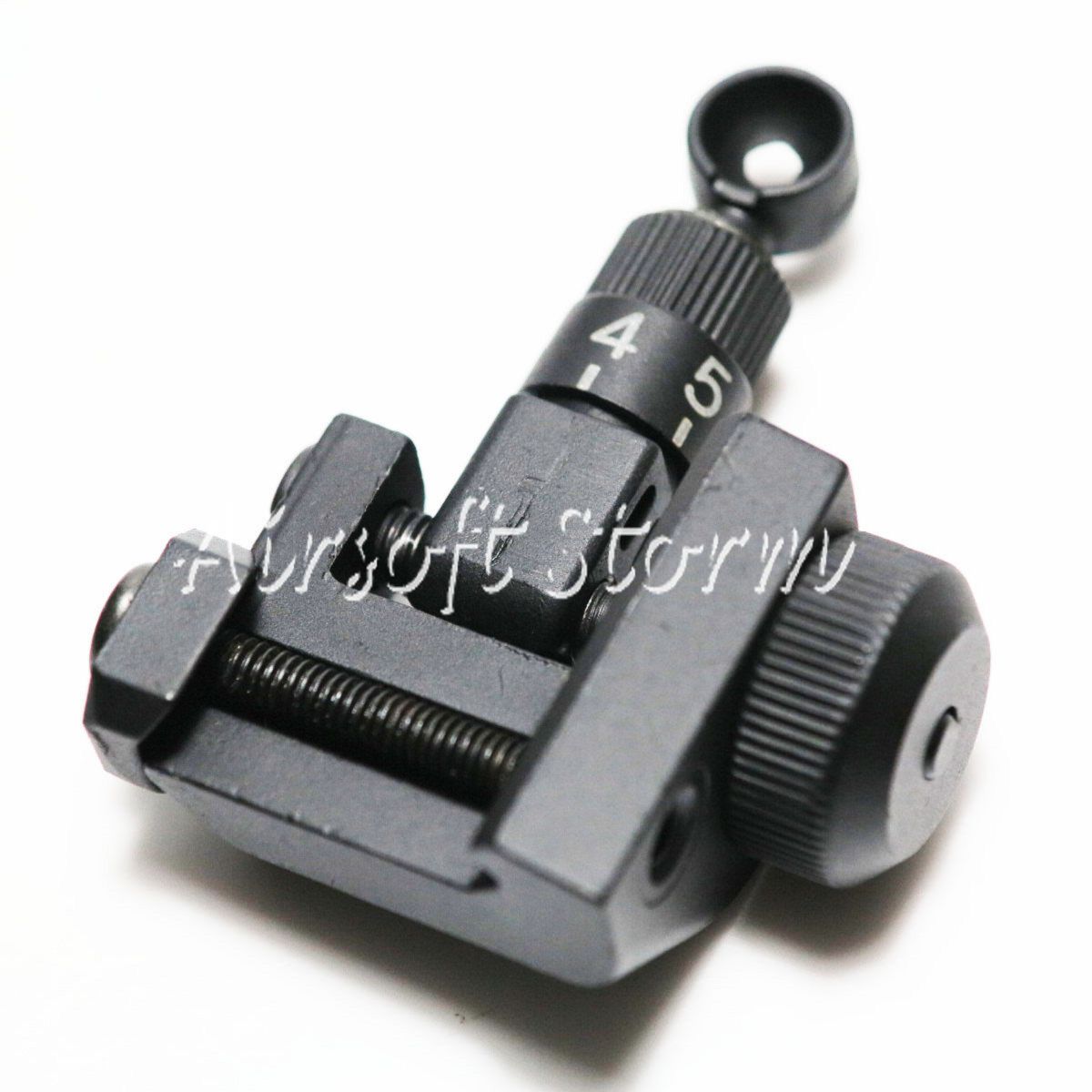 Airsoft AEG Gear APS GG051 300M Back-Up Rear Sight - Click Image to Close
