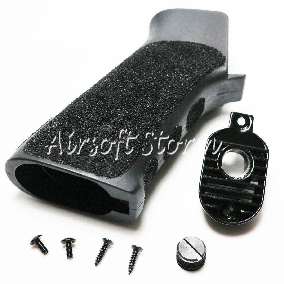 Airsoft Tactical Gear APS Stippling ASR Tango Airsoft AEG Pistol Grip Stipple Black - Click Image to Close