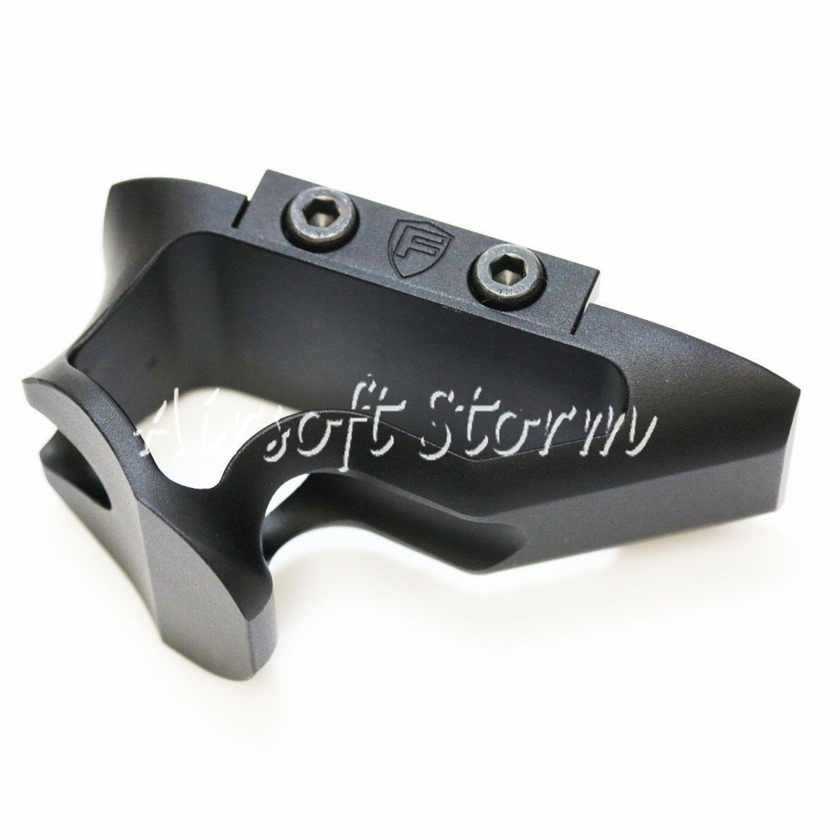 Airsoft Tactical Gear PTS Fortis Shift Short Angle Grip Rail Mount Version Black - Click Image to Close
