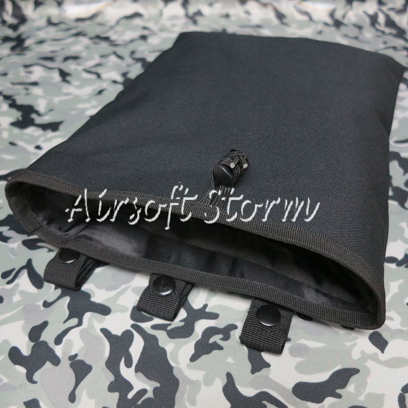 Airsoft Tactical Gear Molle Large Magazine Tool Drop Pouch Bag Black